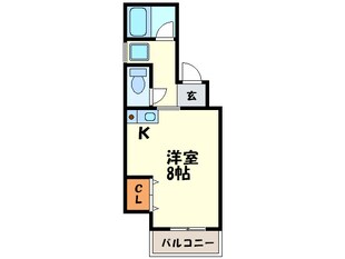 サンライズ上原の物件間取画像